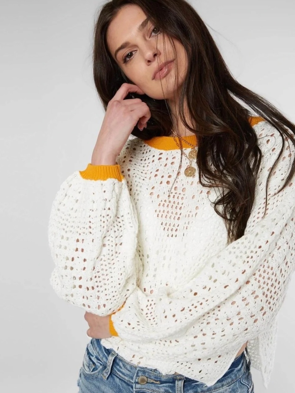 Free People Home Run Sweater